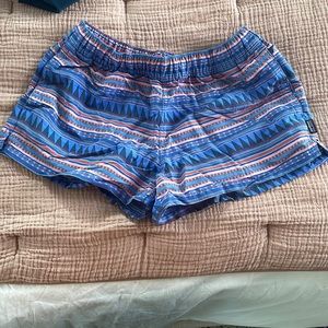 Patagonia baggies, women’s, waterproof shorts